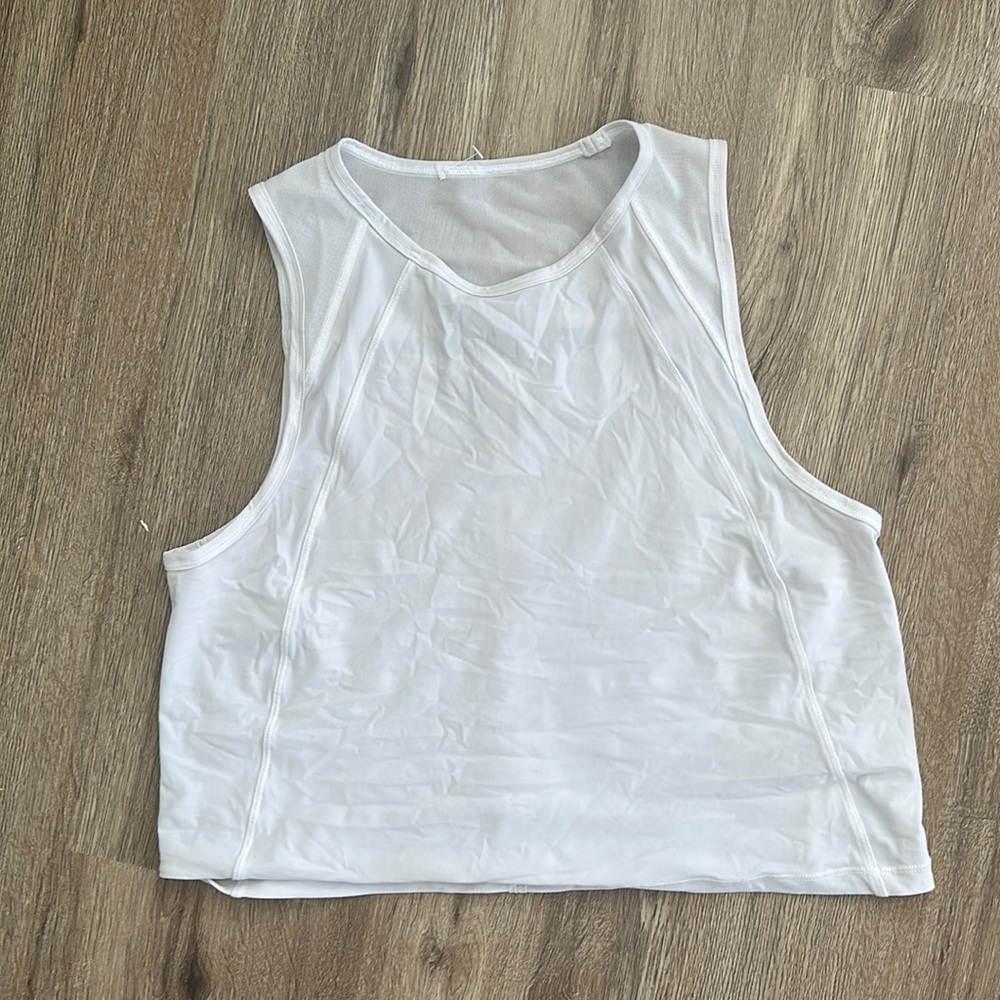 White Lululemon Tank Top